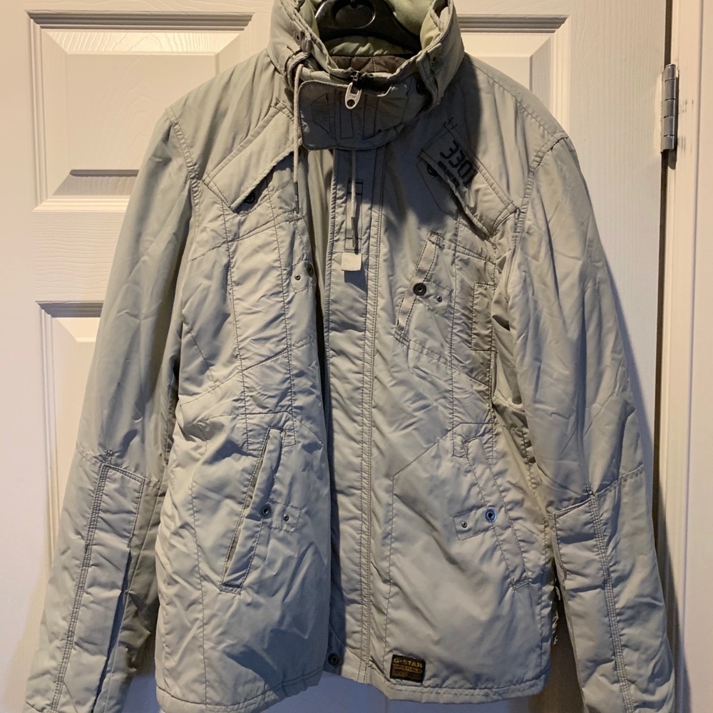 G-Star Raw Denim - Quilted, Hooded Light Jacket